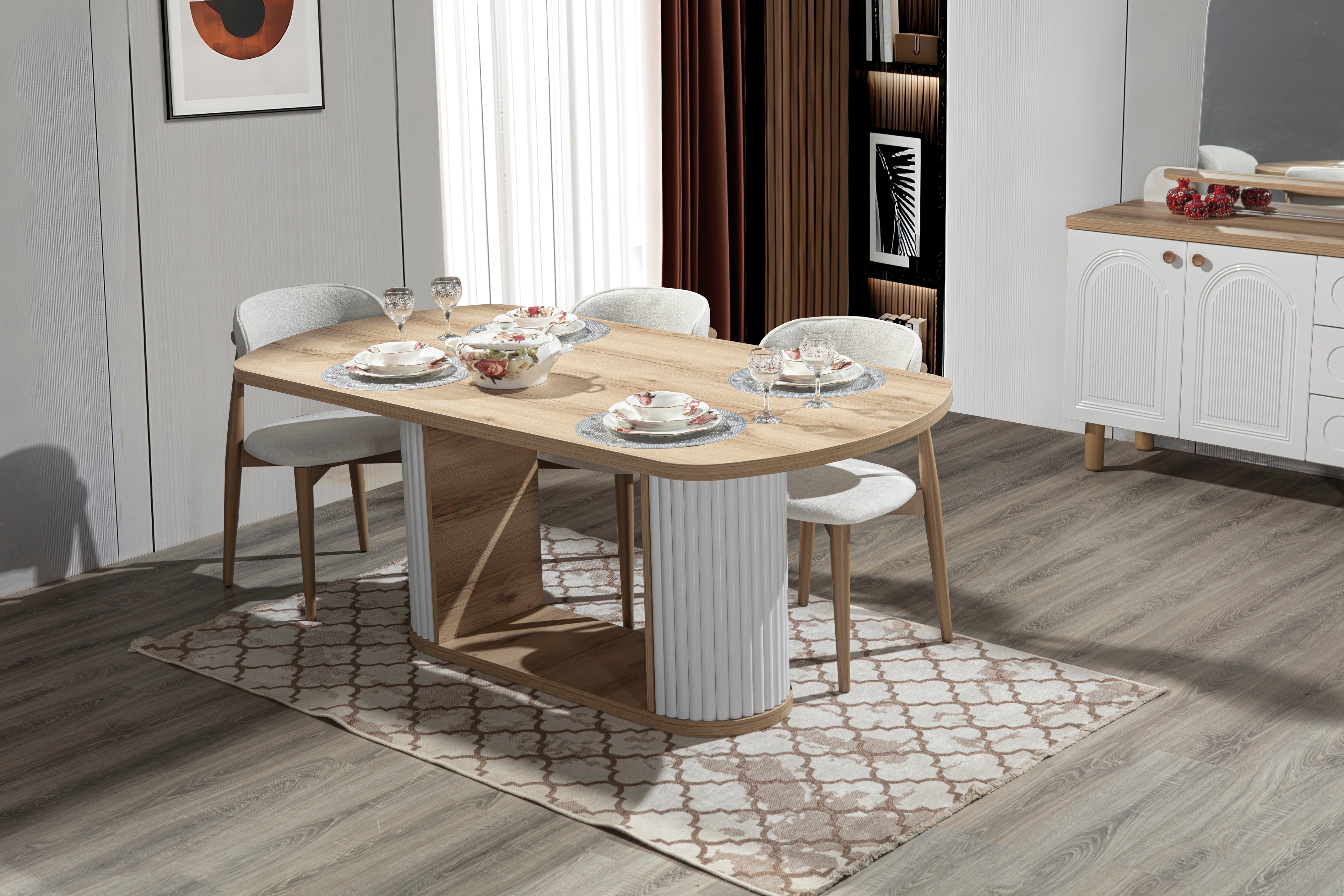 Bohem Dining Room (R) by Netline Interiors