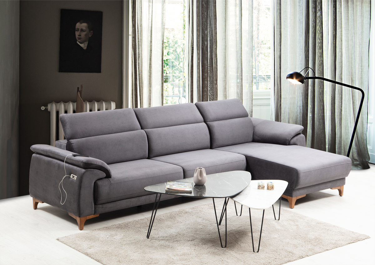 Oscar Relax Mini Corner Sofa by Netline Interiors