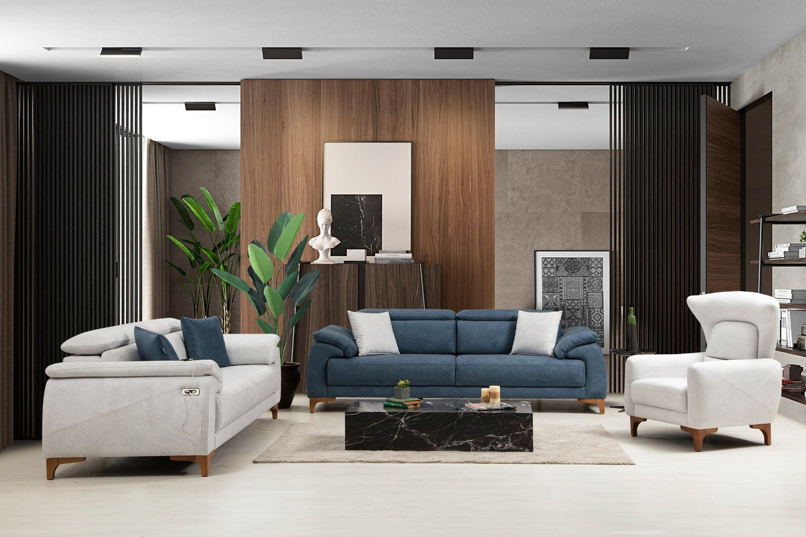 Netline Home Oscar Sofa Set