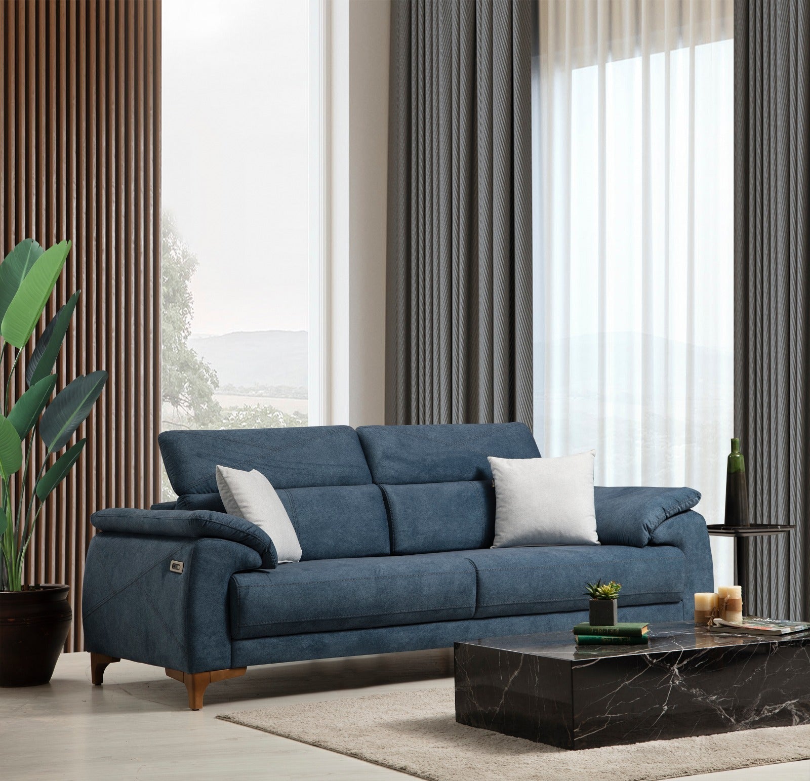 Netline Home Oscar 3 Seater Sofa