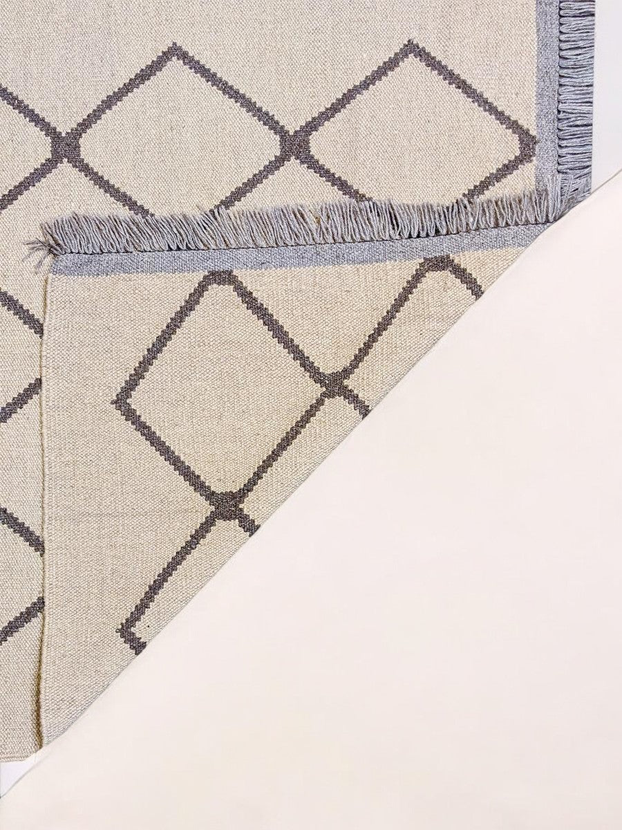 Interlace Flatweave Rug - Size: 159 x 98 cm