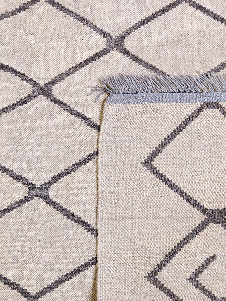 Interlace Flatweave Rug - Size: 159 x 98 cm