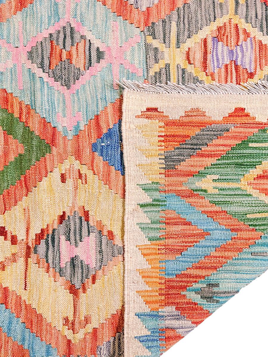 Maimana Afghanistan Kilim Rug - 147 x 99 cm