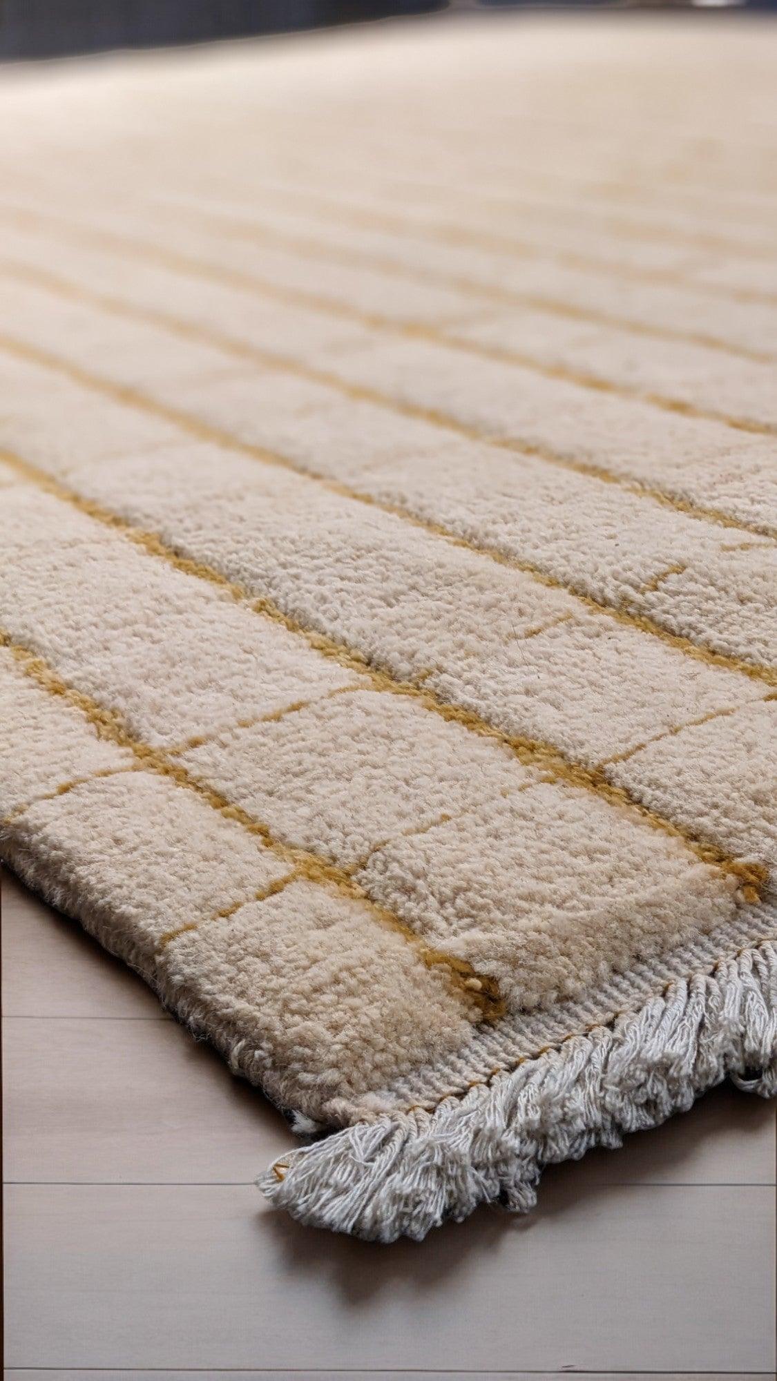 Stormy Hand Knotted Rug - 302 x 250 cm