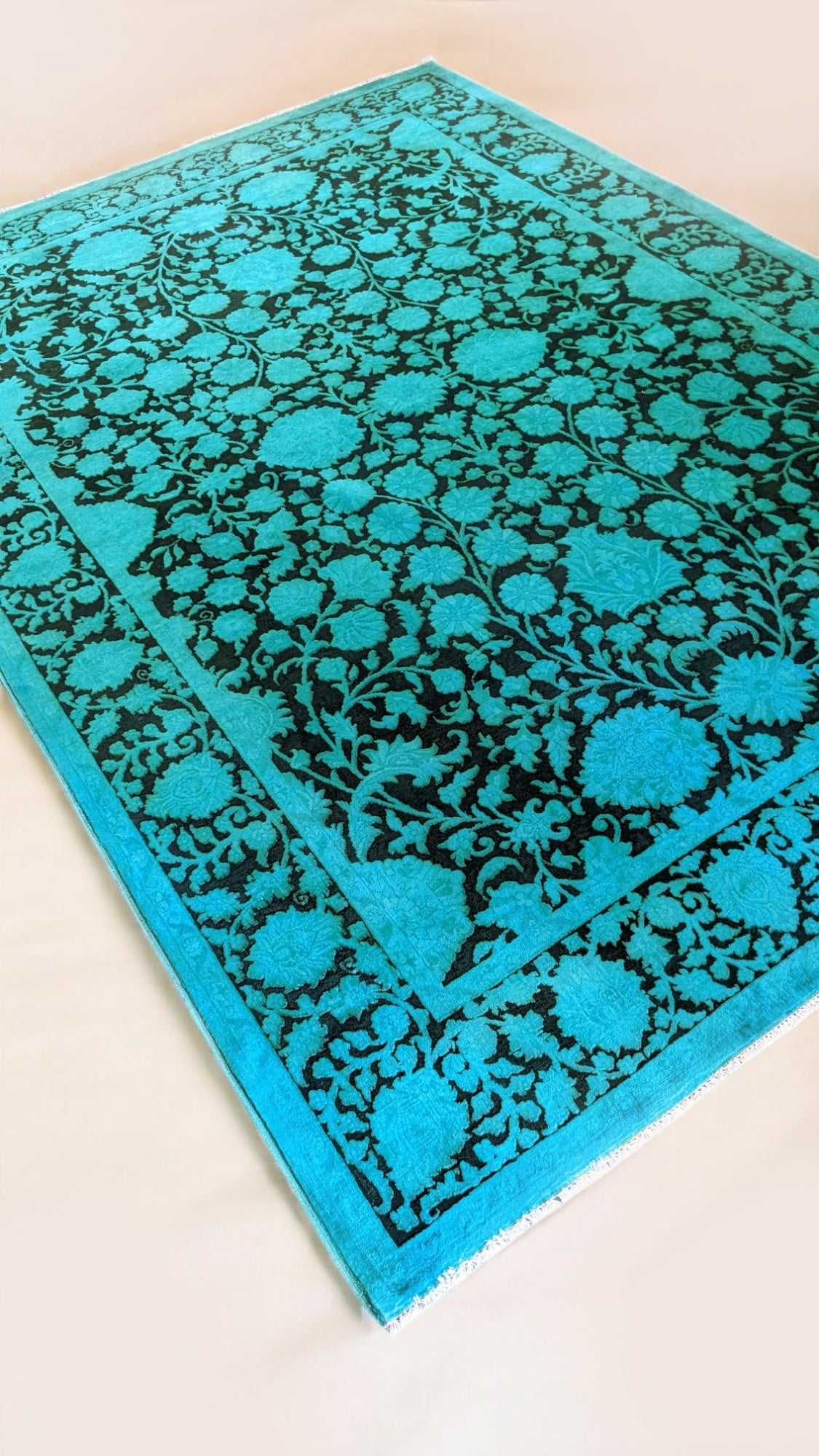 Ziegler Silk Wash Chobi Rug - 277 x 186 cm