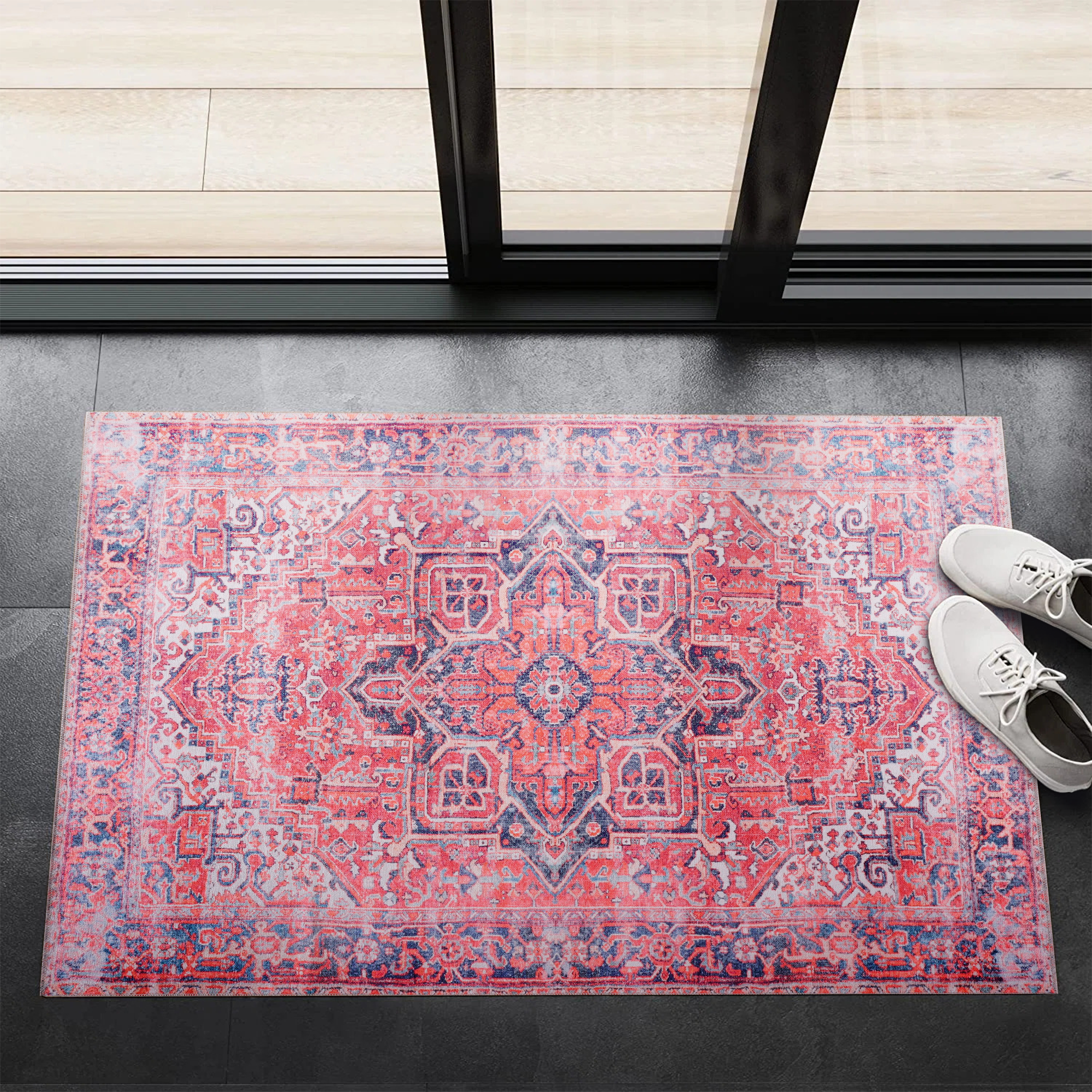 Netline Home Rugs Depot Traditional Medallion Washable Rug Design NL1001