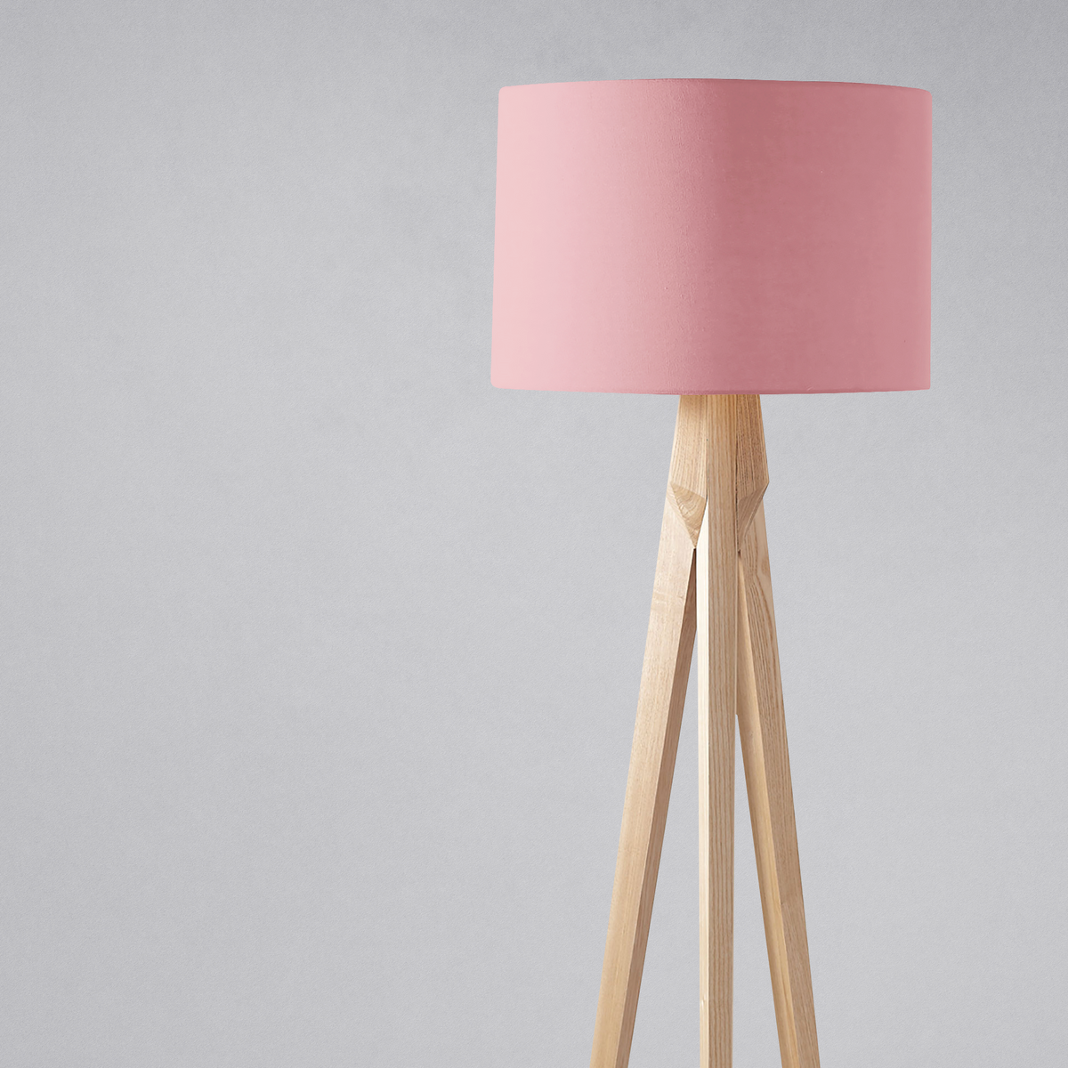 Plain Dusty Rose Lampshade – Ceiling & Table Compatible