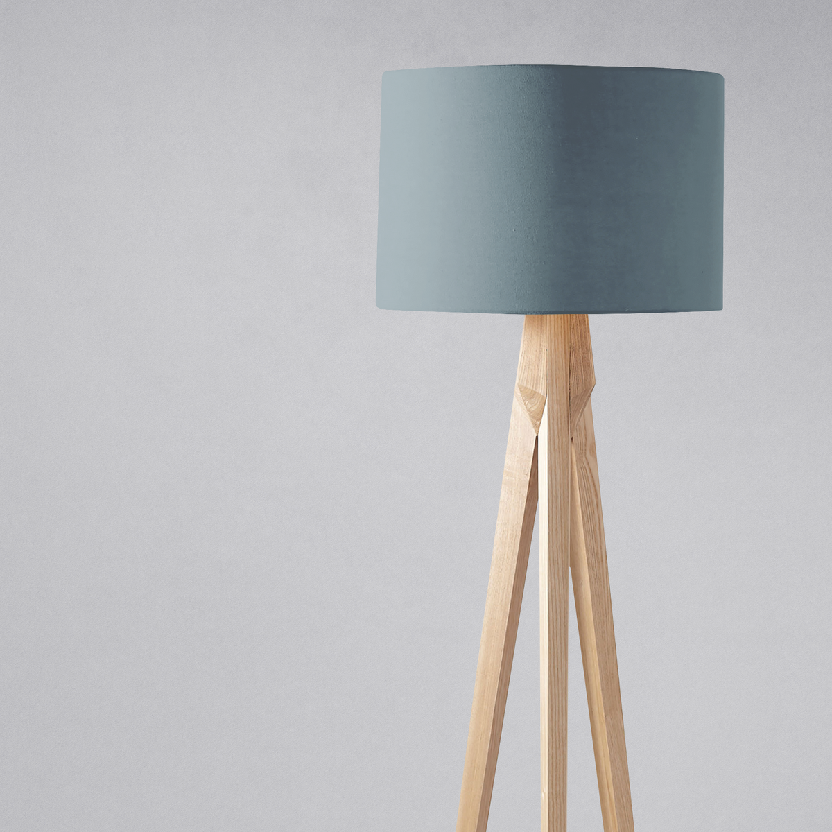 Plain Petrol Blue Lampshade – Ceiling & Table Compatible