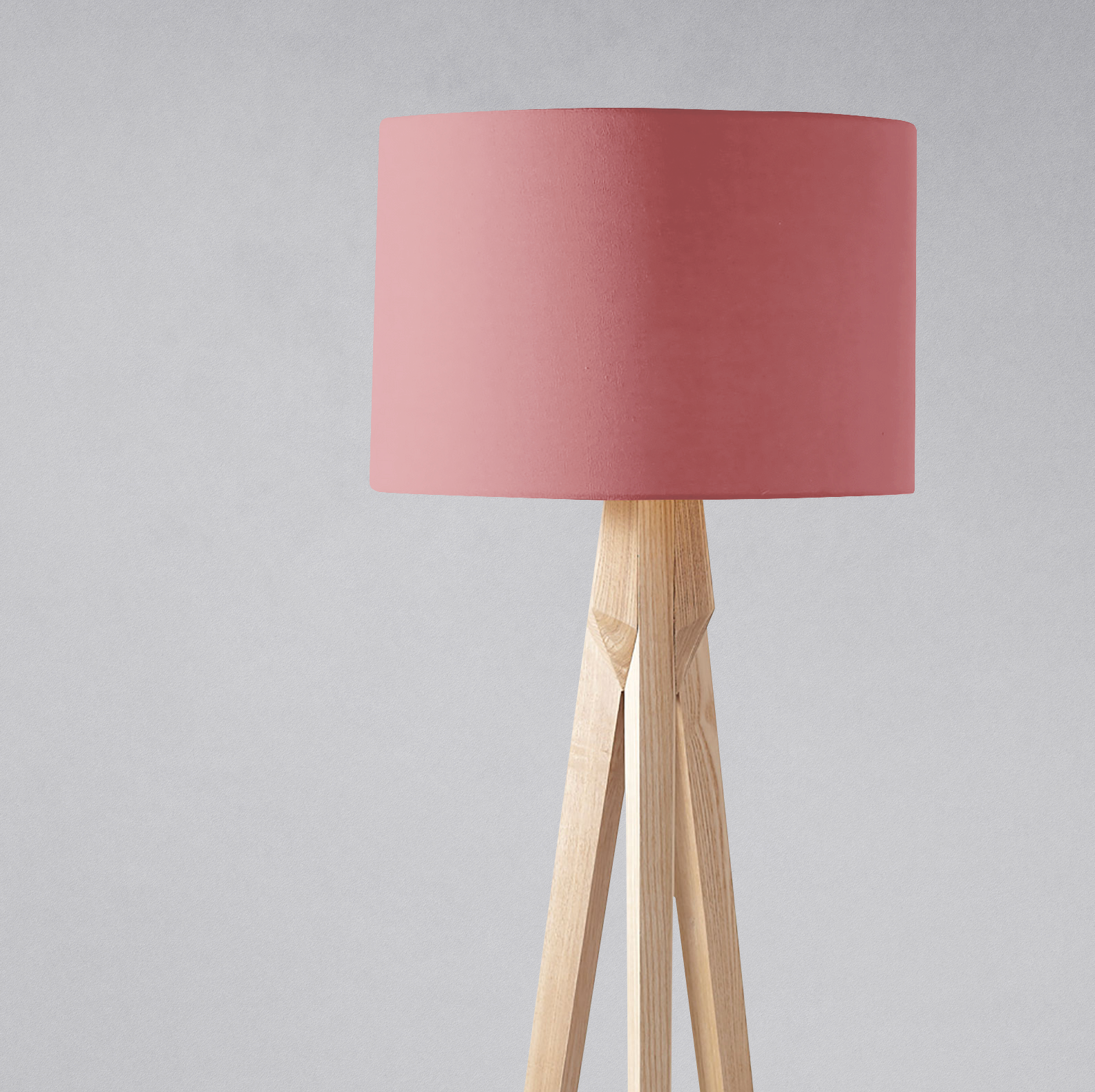 Plain Terracotta Lampshade – Ceiling & Table Compatible