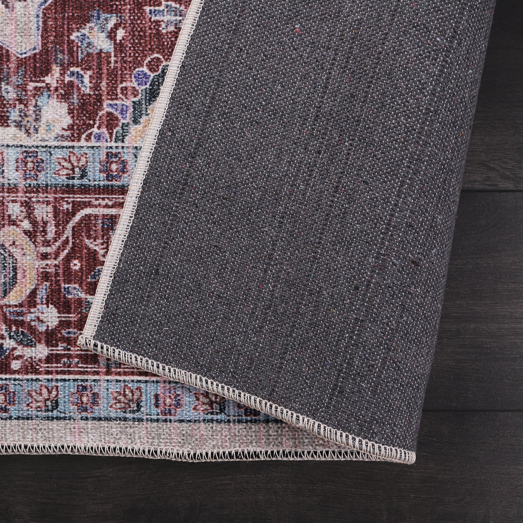 Netline Home Rugs Depot RW1008 – Machine Washable Persian Medallion Rug | Traditional Oriental Vintage Carpet for Living Room, Bedroom & Dining