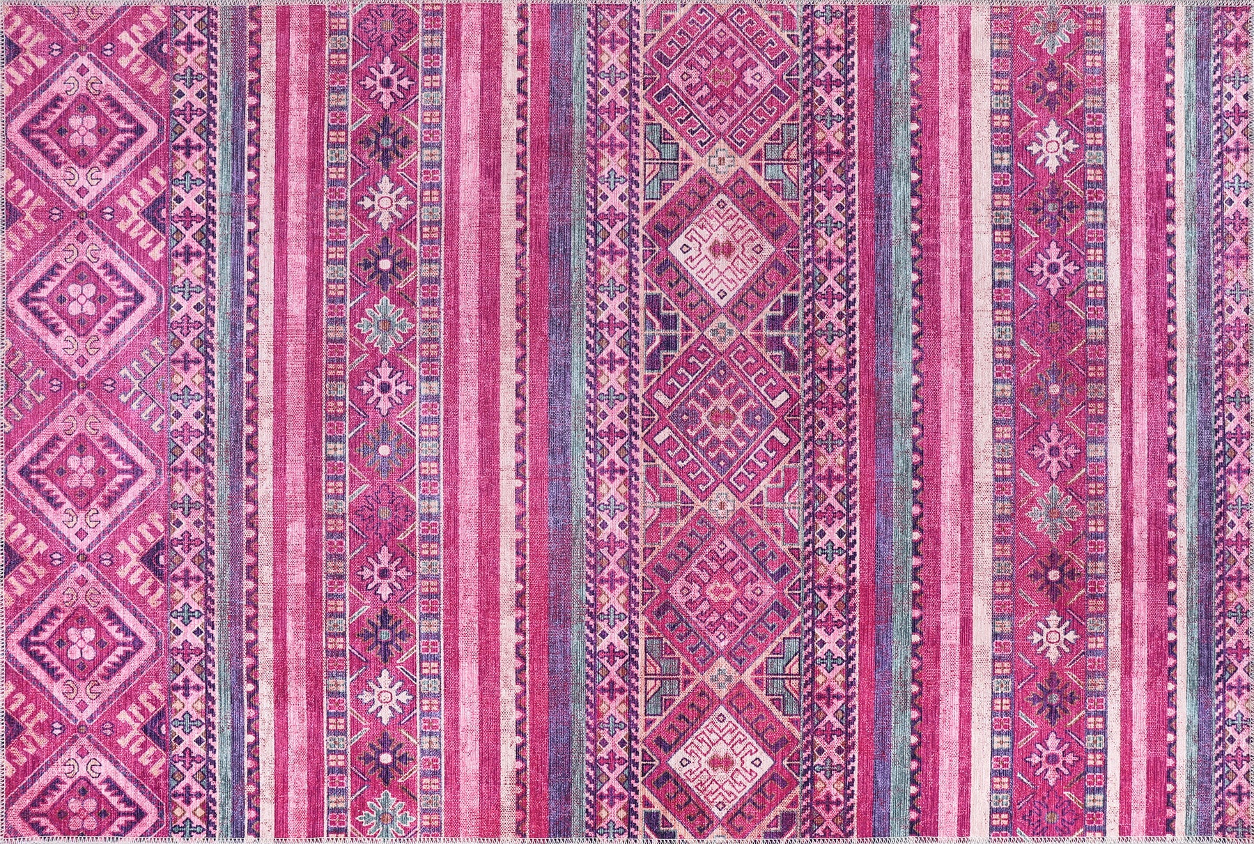 RW1322A washable chenille area rug