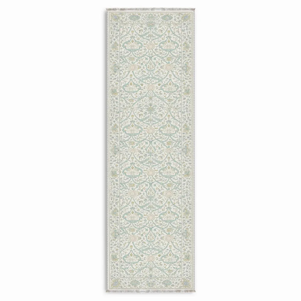 RW3039 washable chenille rug texture and pattern detail