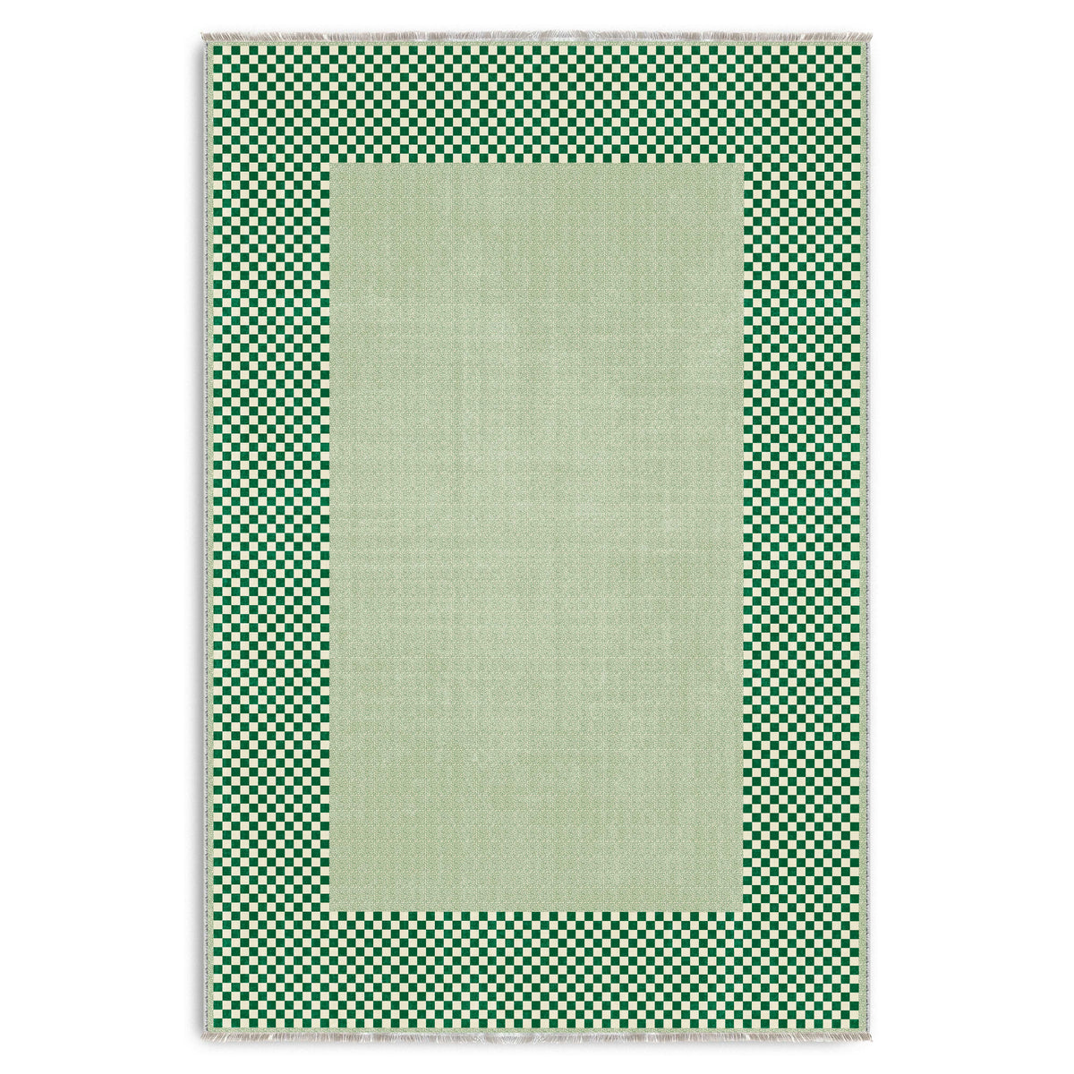 RW3047103 washable chenille area rug viewed from above