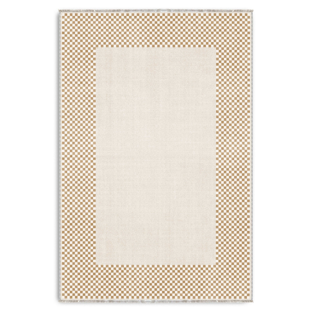 RW3047303 washable chenille area rug viewed from above