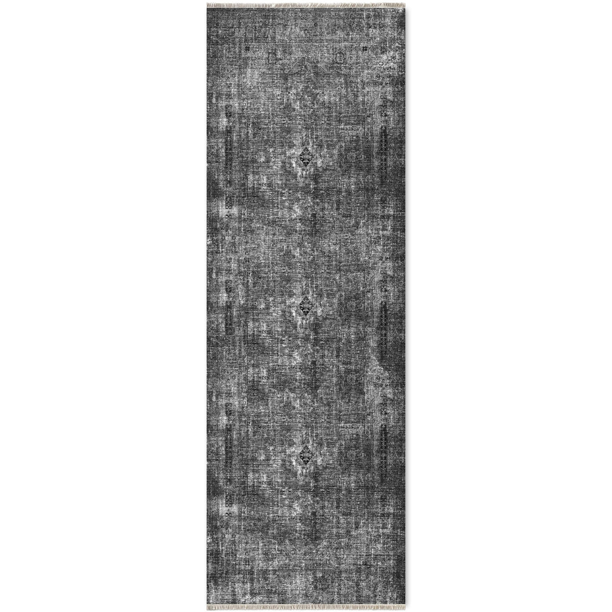 RW7034 washable chenille area rug viewed from above