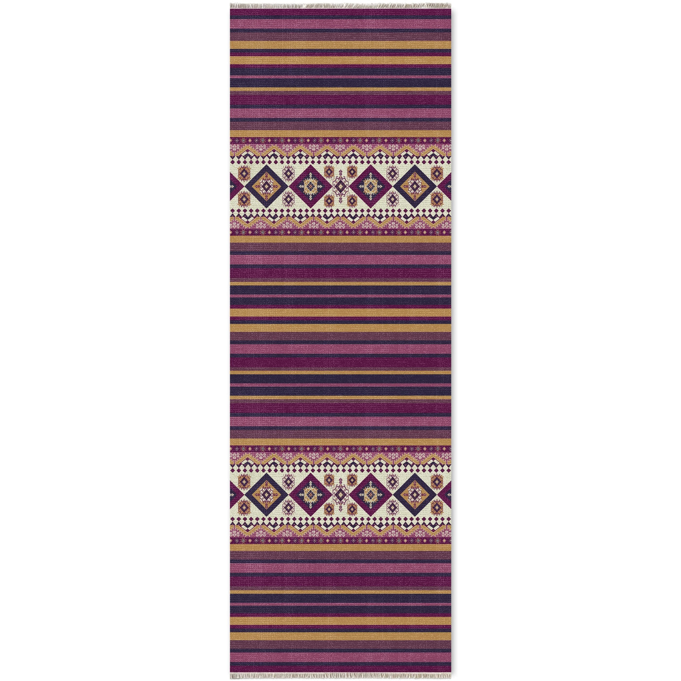 RW7040 washable chenille area rug viewed from above