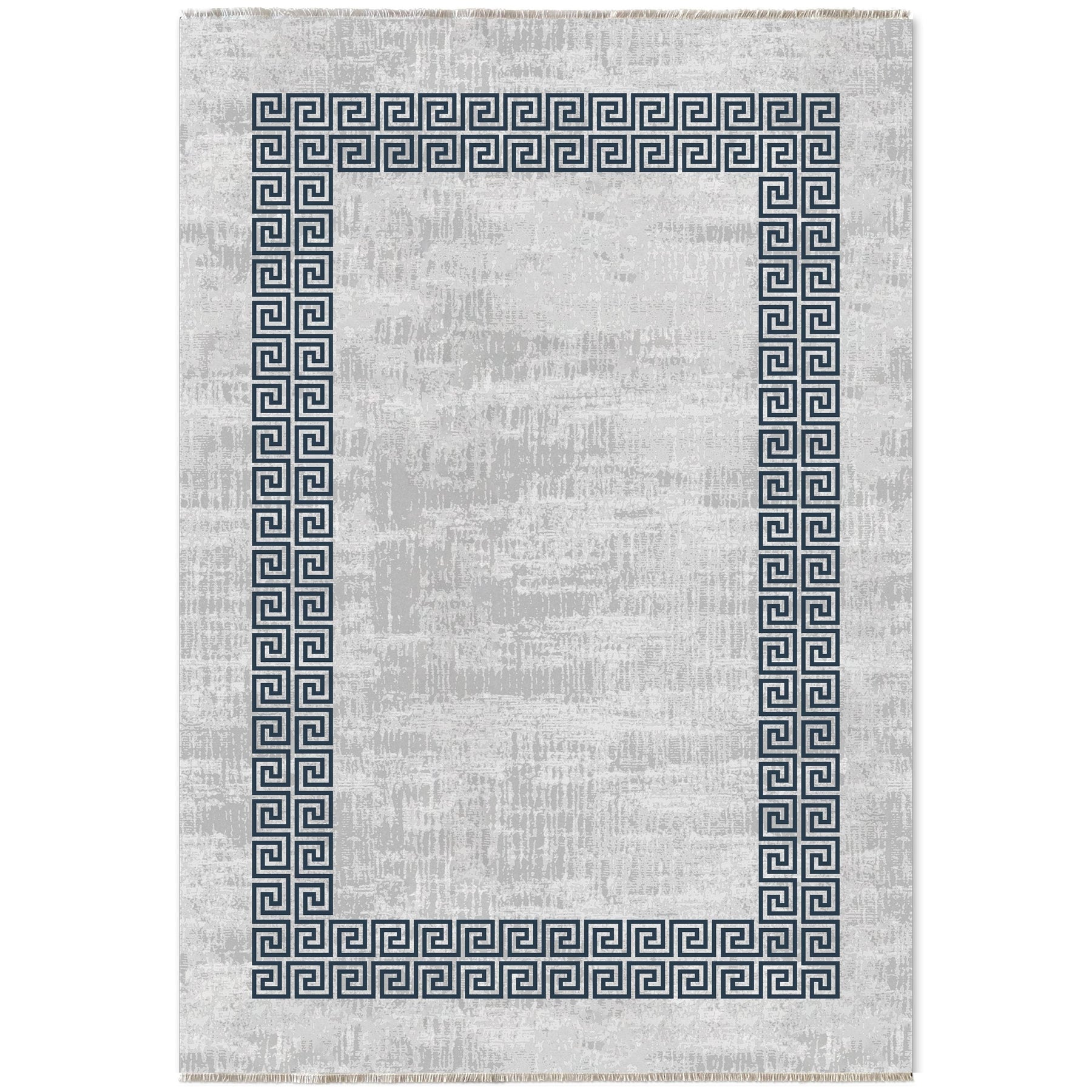 RW7051 washable chenille area rug viewed from above