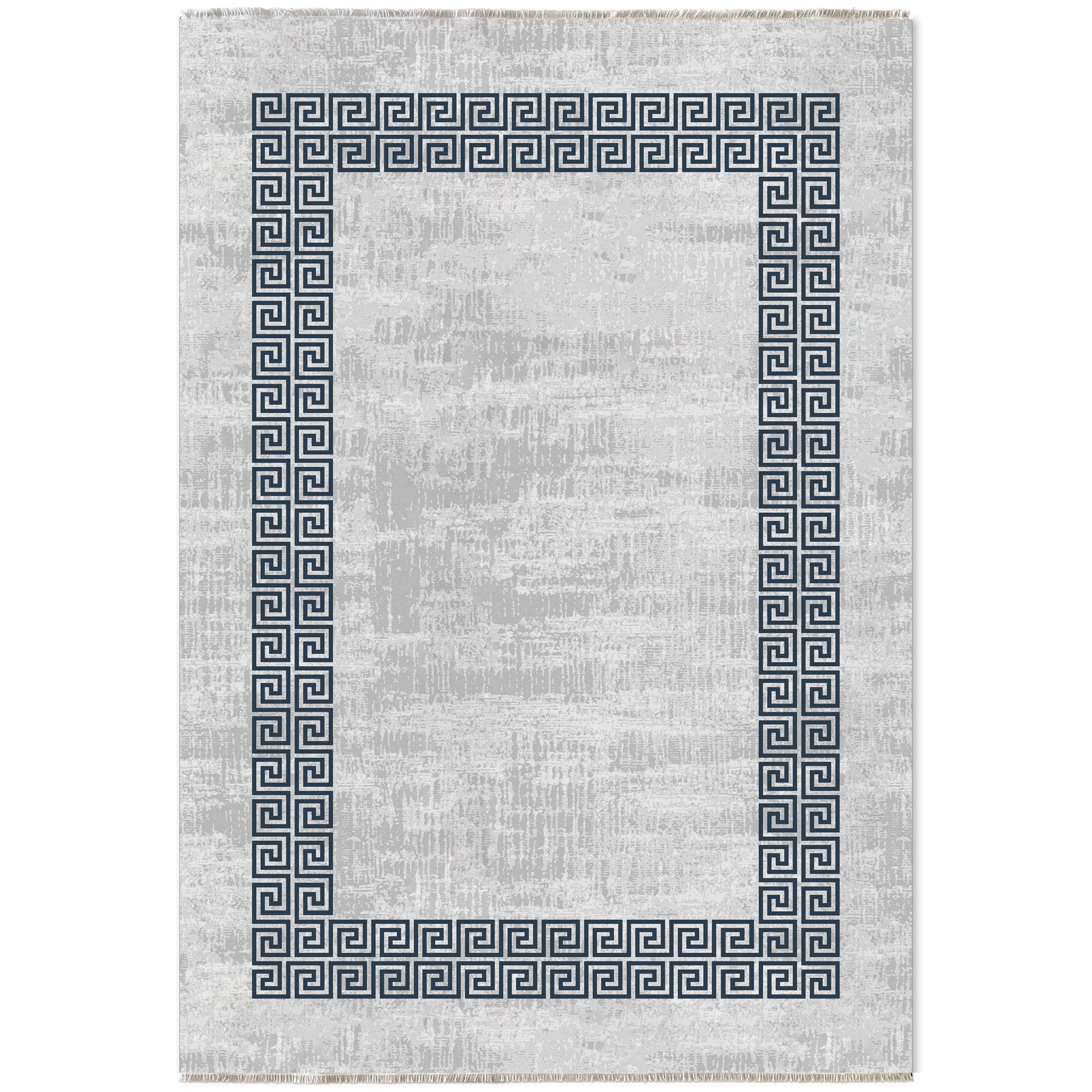 RW7051 washable chenille area rug viewed from above