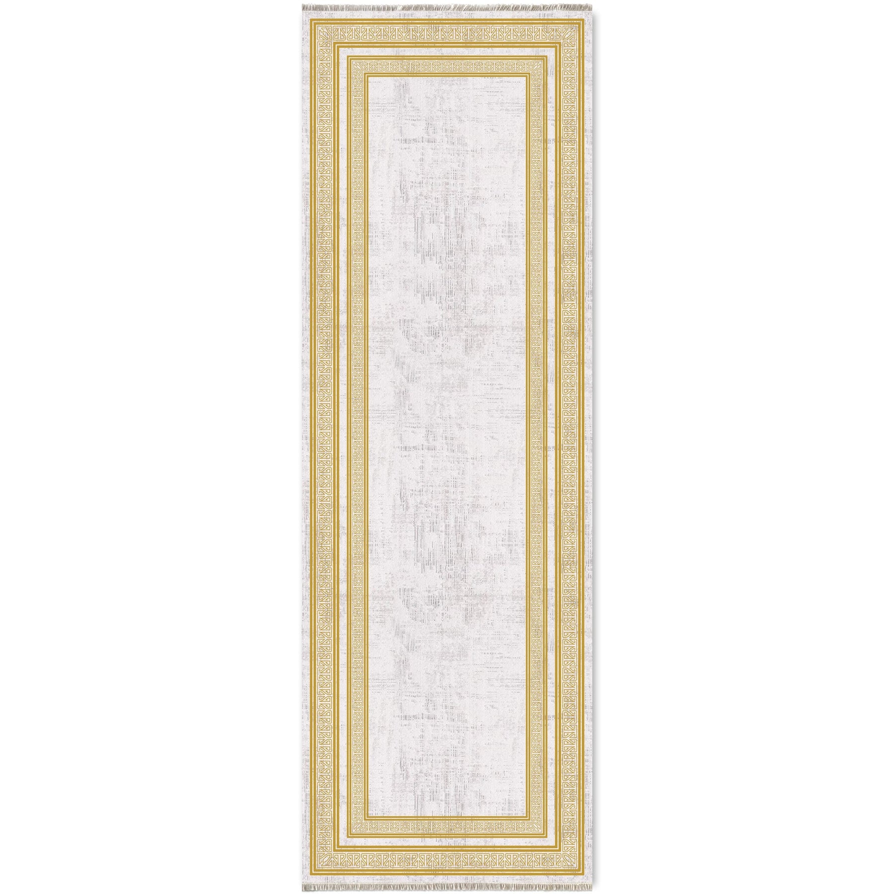 RW7055 washable chenille area rug viewed from above