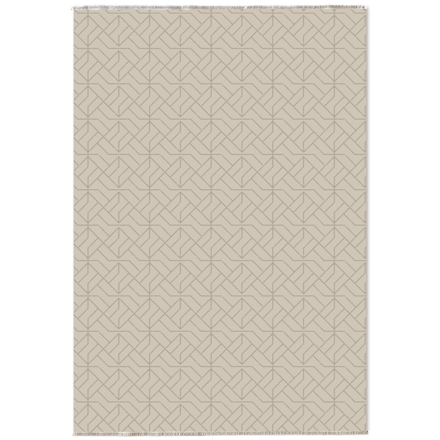 RW7101 washable chenille area rug viewed from above