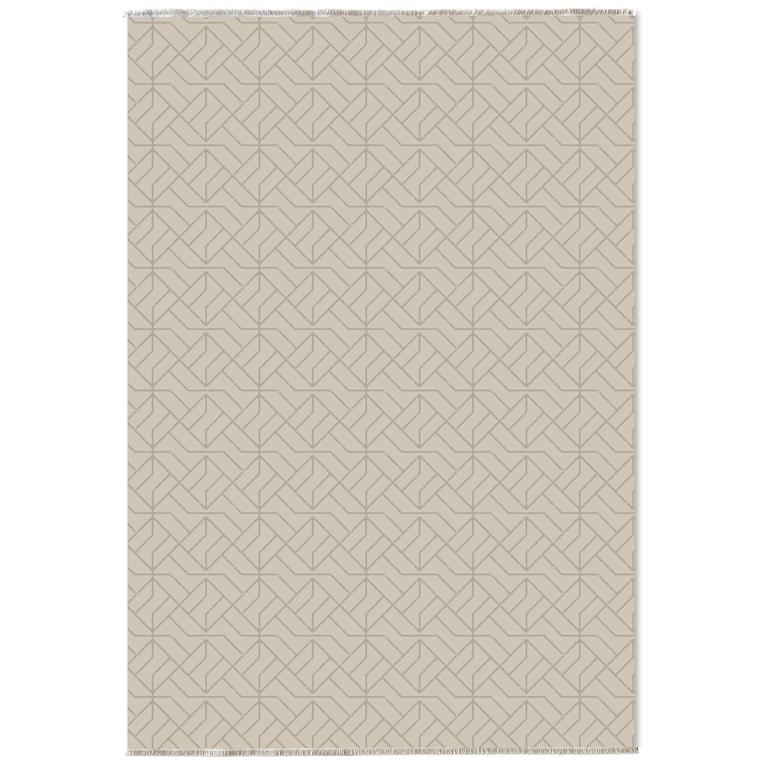 RW7101 washable chenille area rug viewed from above