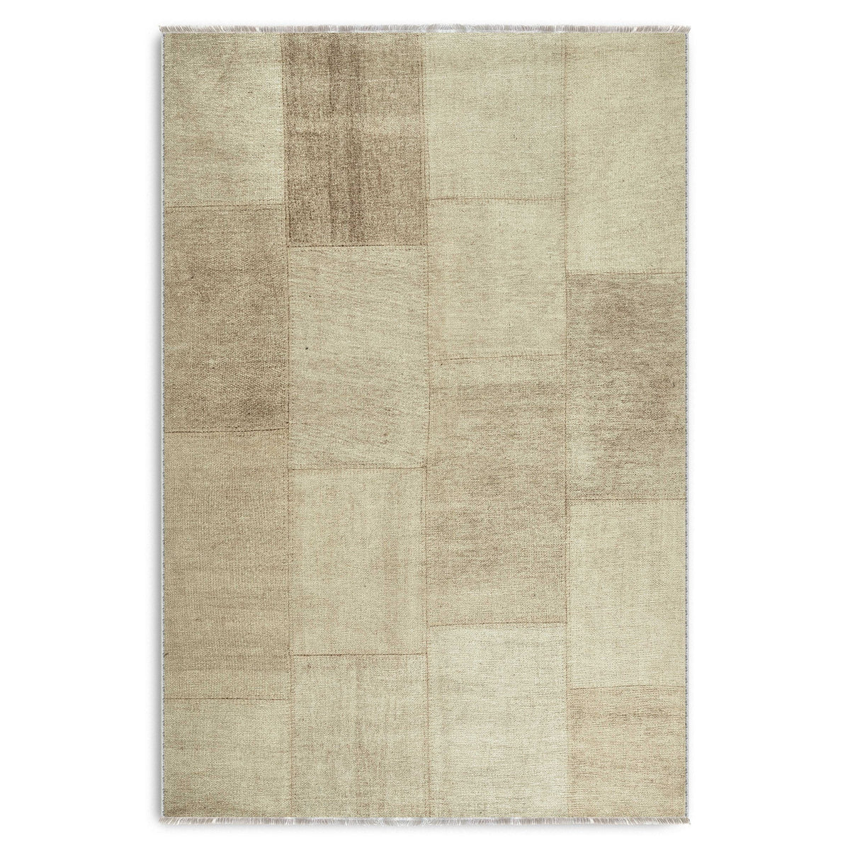 RW7139 washable chenille area rug viewed from above