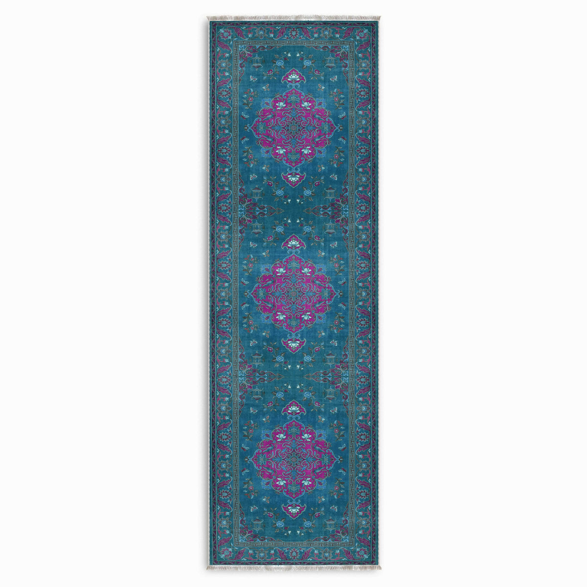 RWK3044303 washable chenille area rug, pet and kid friendly