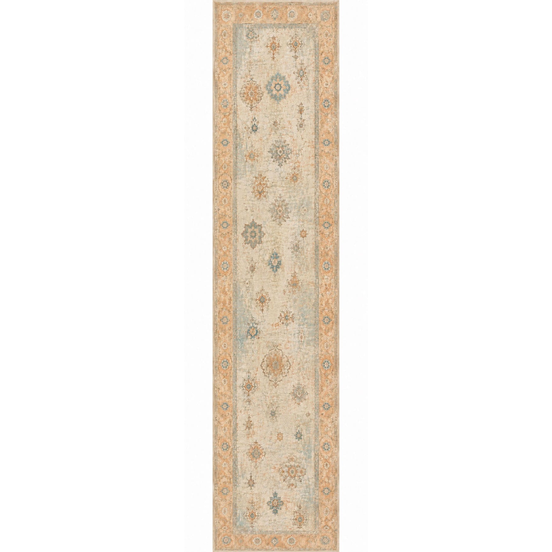 RWPR00011 washable chenille area rug viewed from above