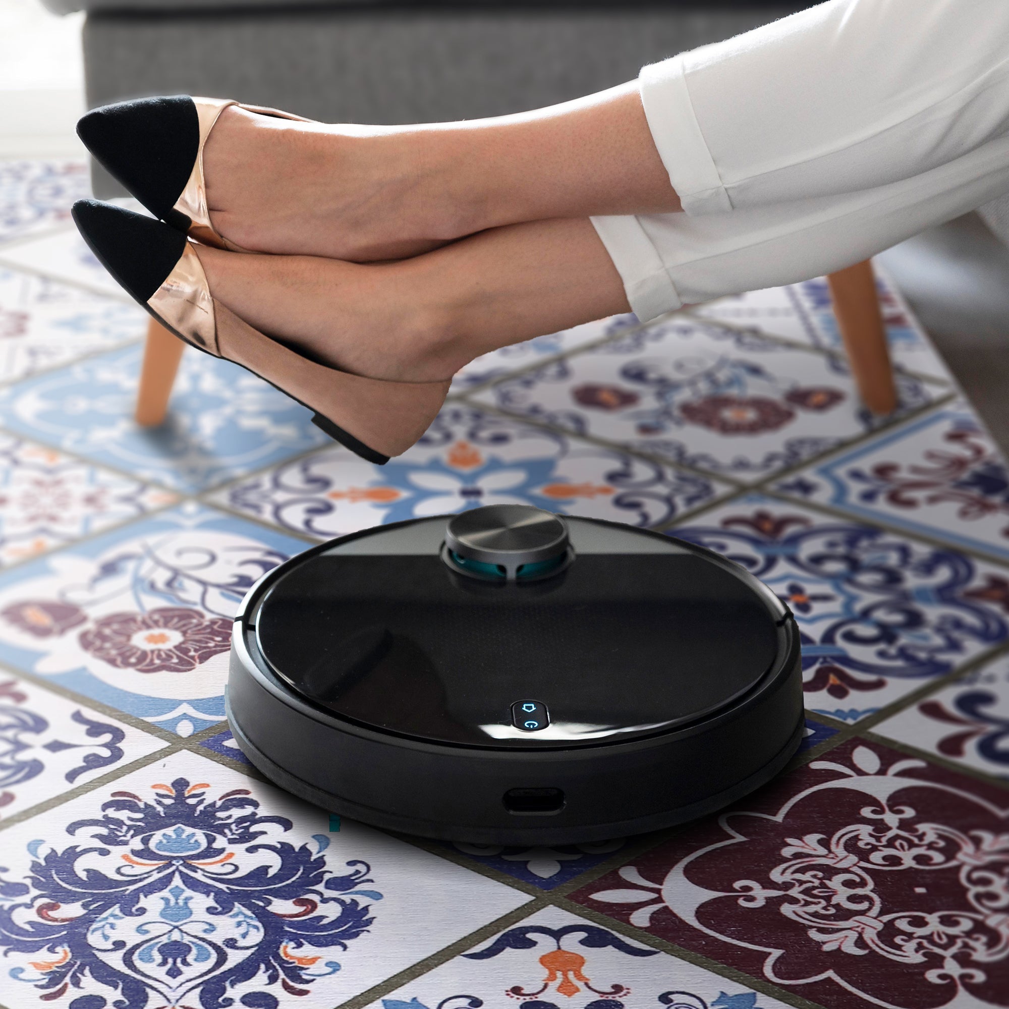 Netline Home Rugs Depot Modern Beige Floral Washable Rug Design 4002