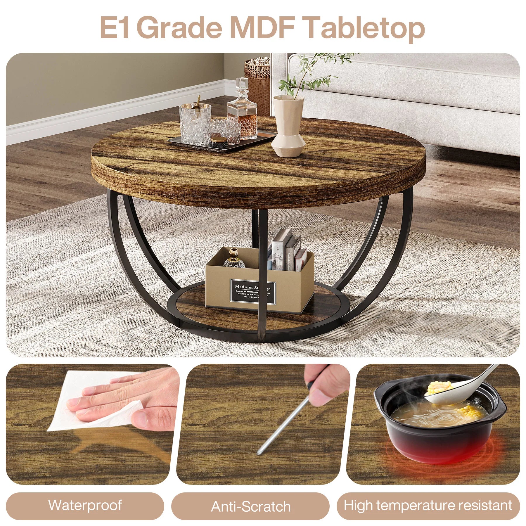 Round Coffee Table