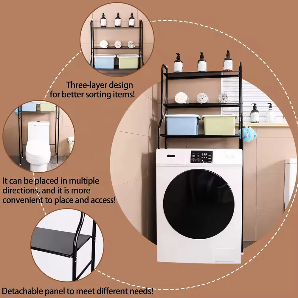 3-Tier Over-the-Toilet Storage