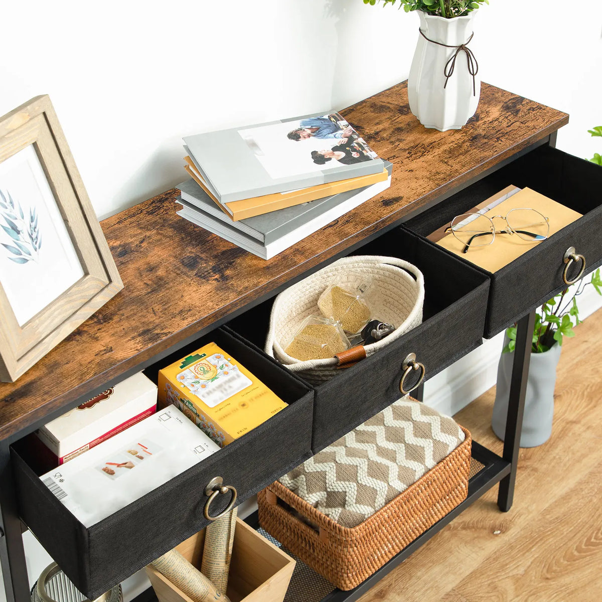 Narrow Hallway Console Table