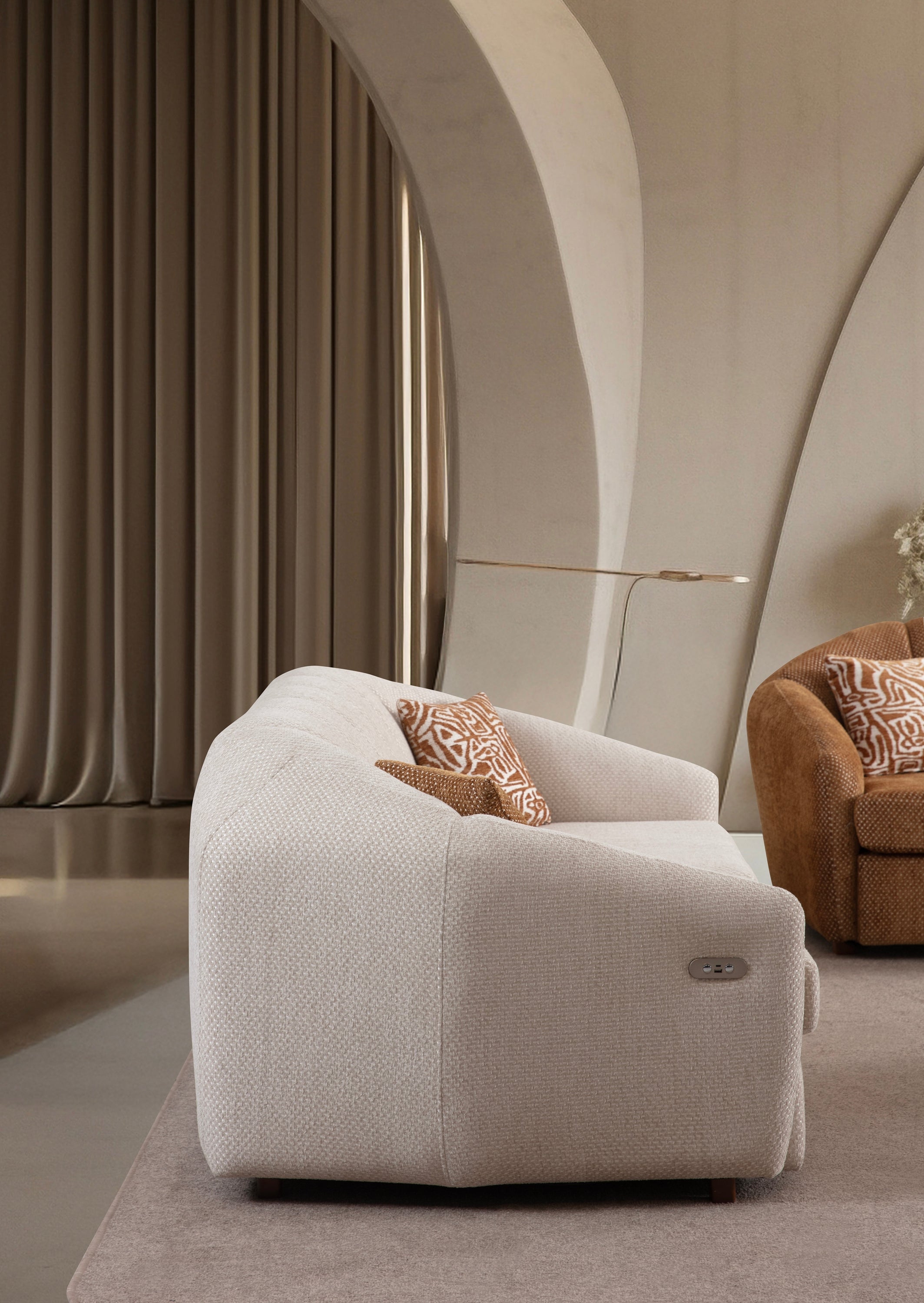 Evoxa Sleeper Sofa Set (SG) by Netline Interiors