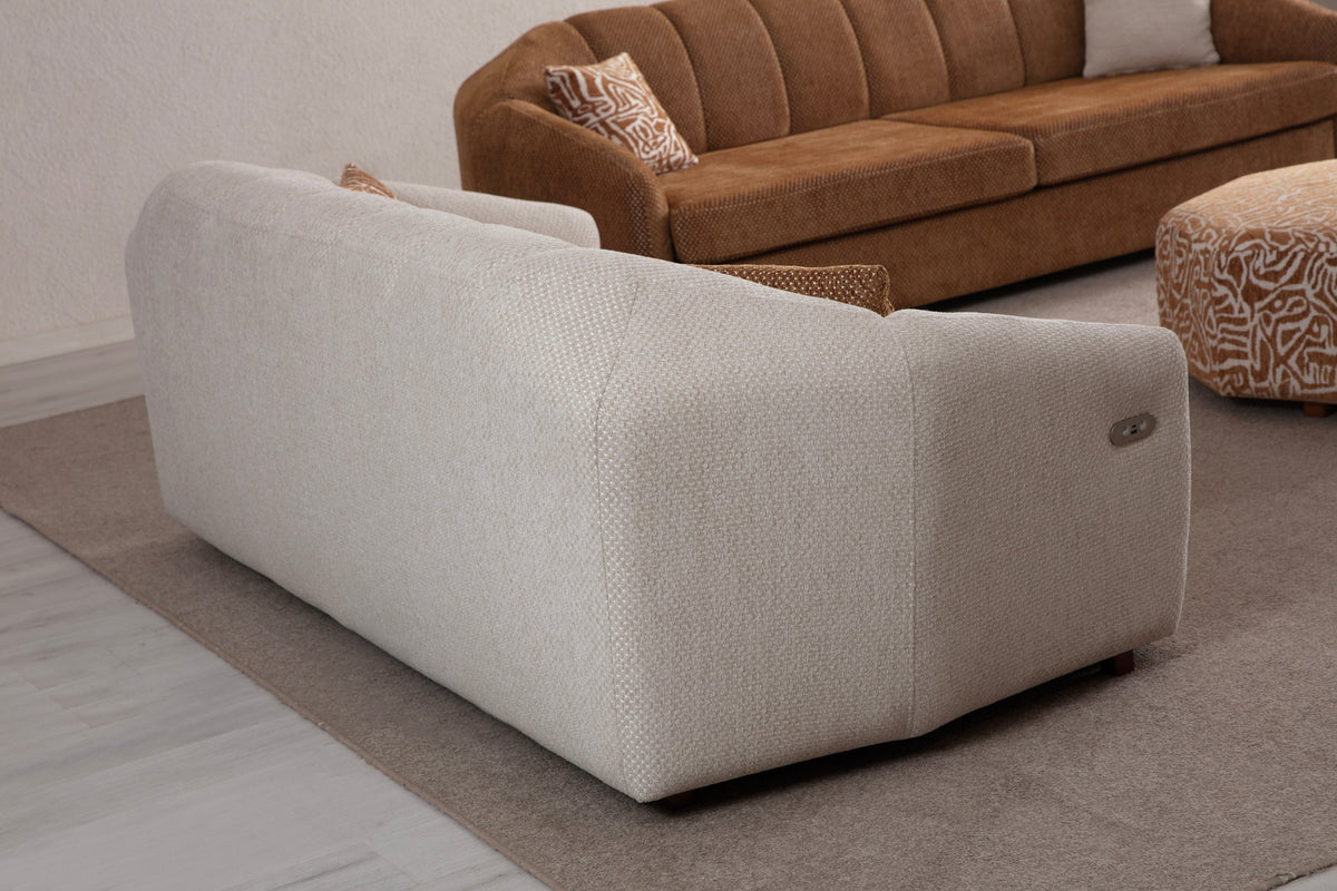 Evoxa 3-Seater Sofa (SG) by Netline Interiors