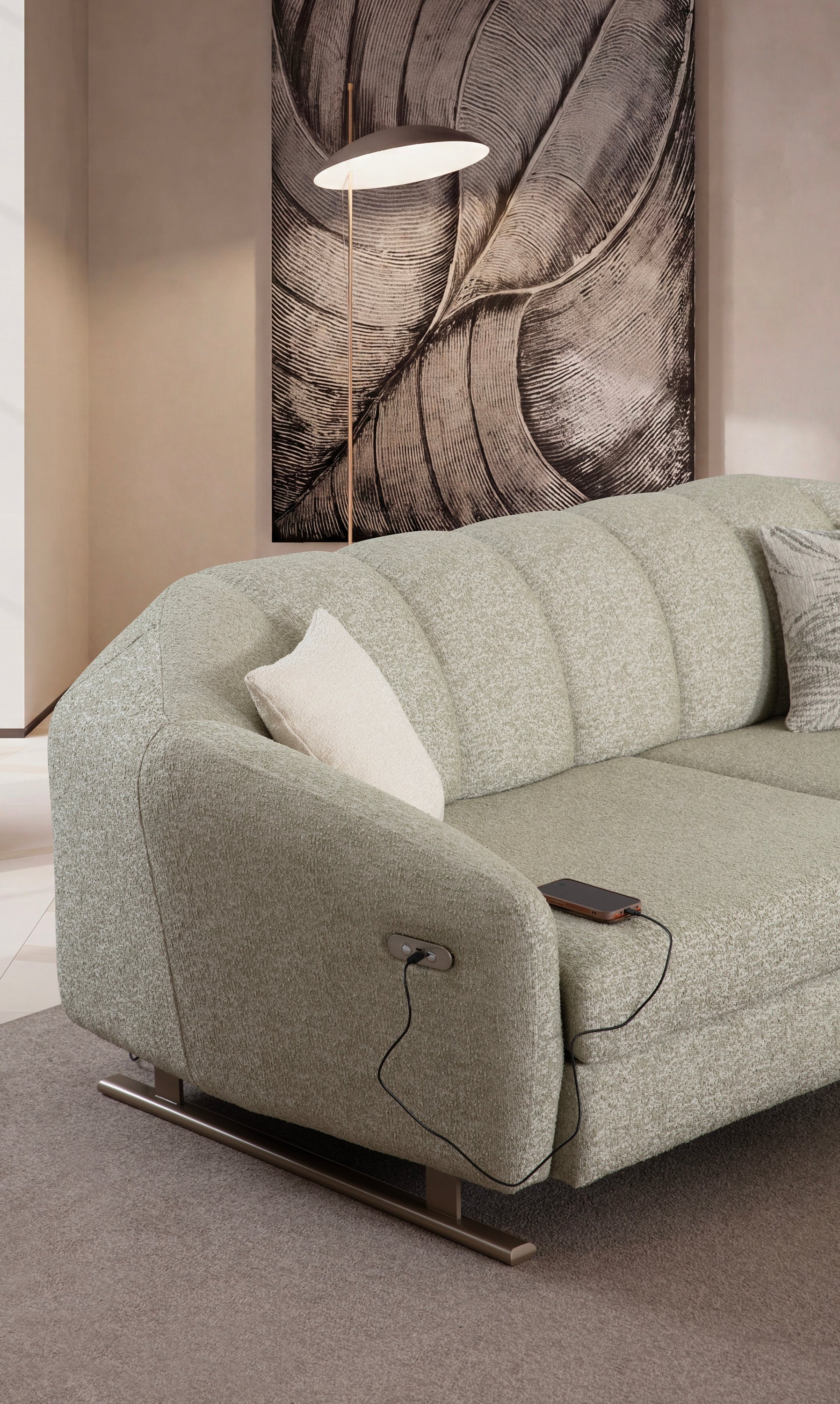 Evoxa 3-Seater Sofa (SG) by Netline Interiors