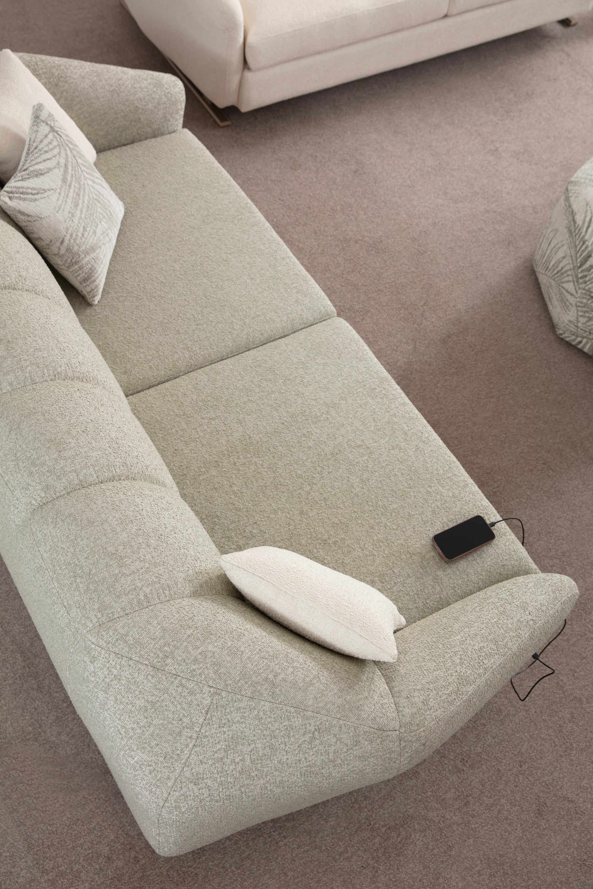 Evoxa 3-Seater Sofa (SG) by Netline Interiors