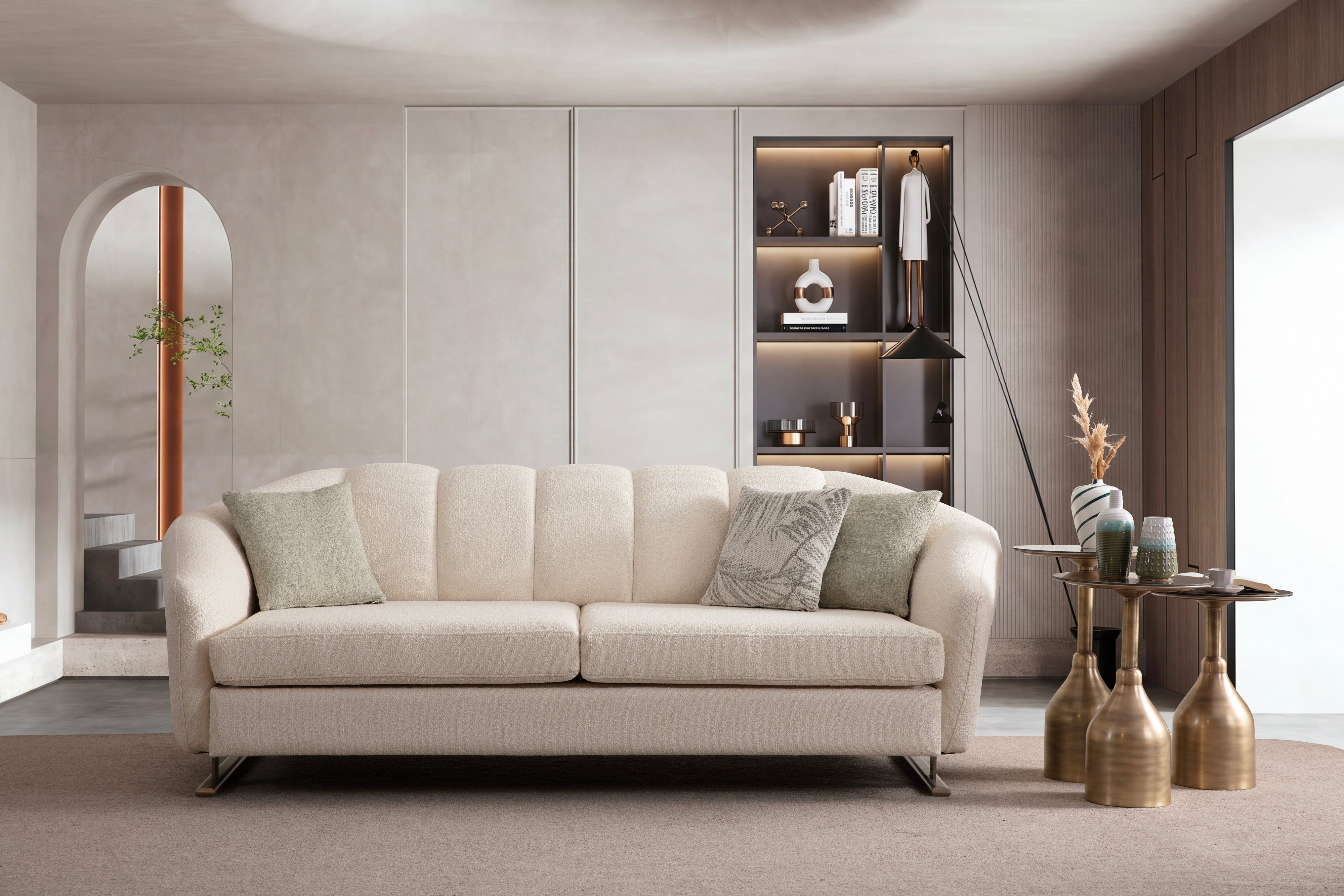 Evoxa 4-Seater Sofa (SG) by Netline Interiors