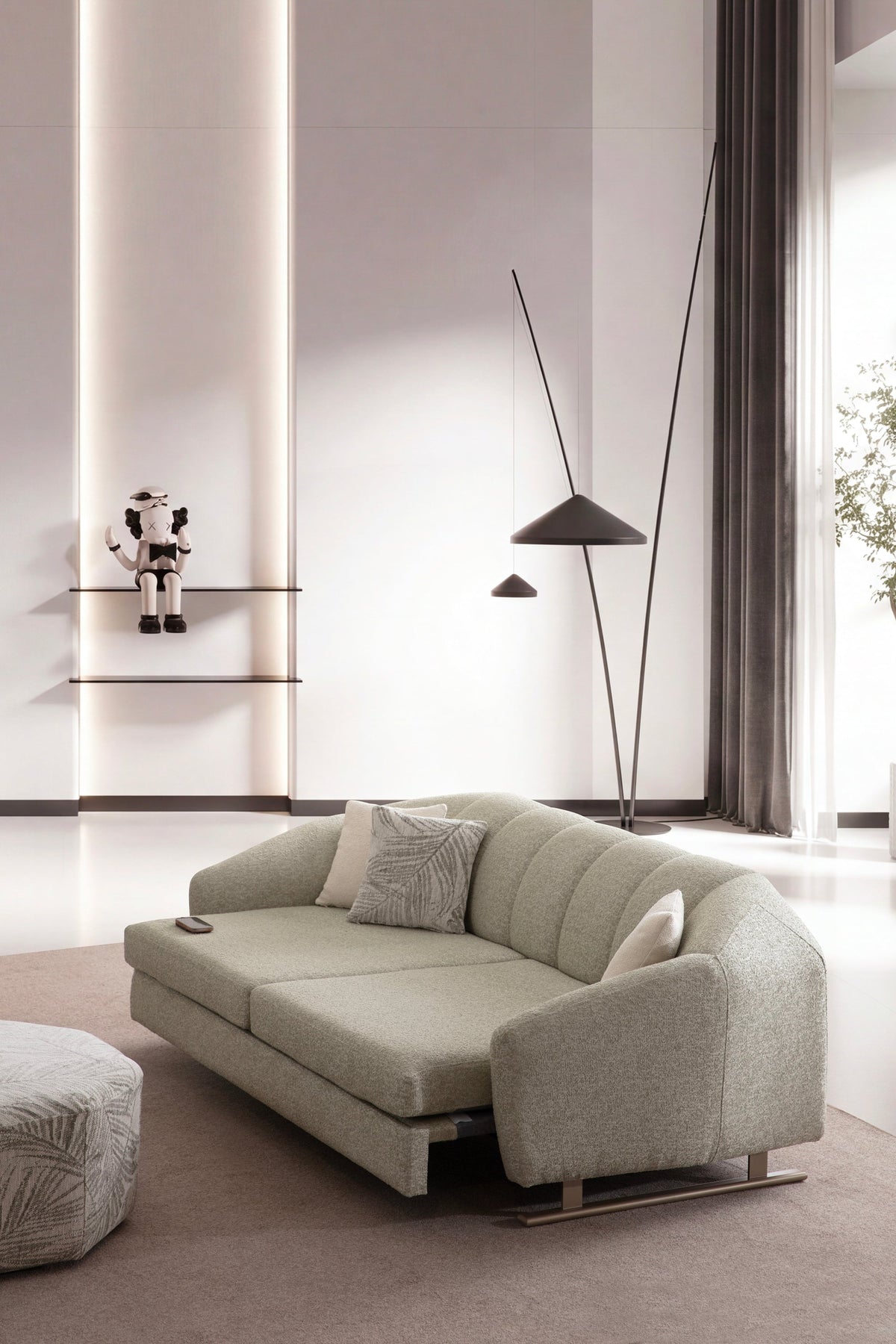 Evoxa Sleeper Sofa Set (SG) by Netline Interiors