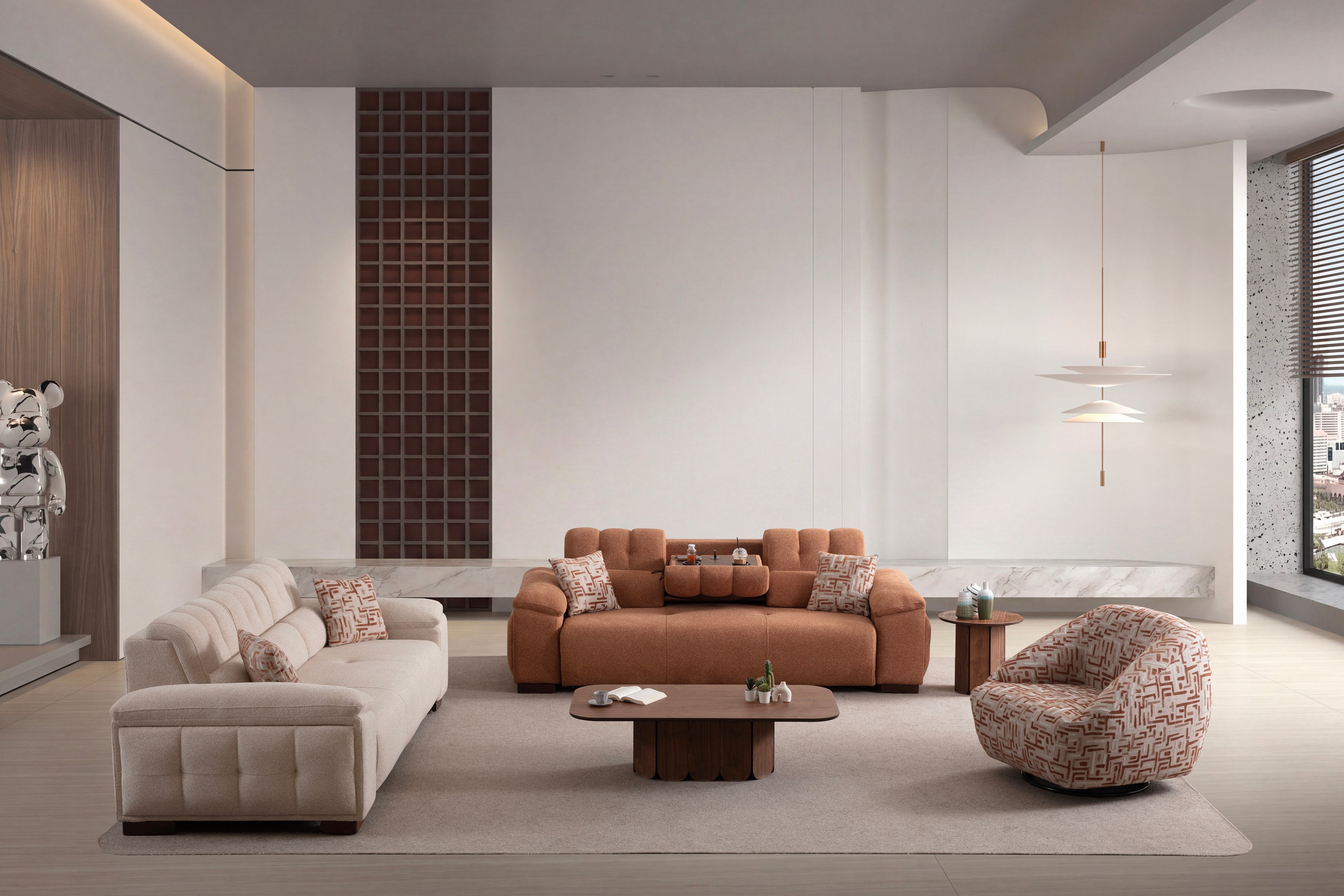 Alveron Sofa Set (SG) by Netline Interiors
