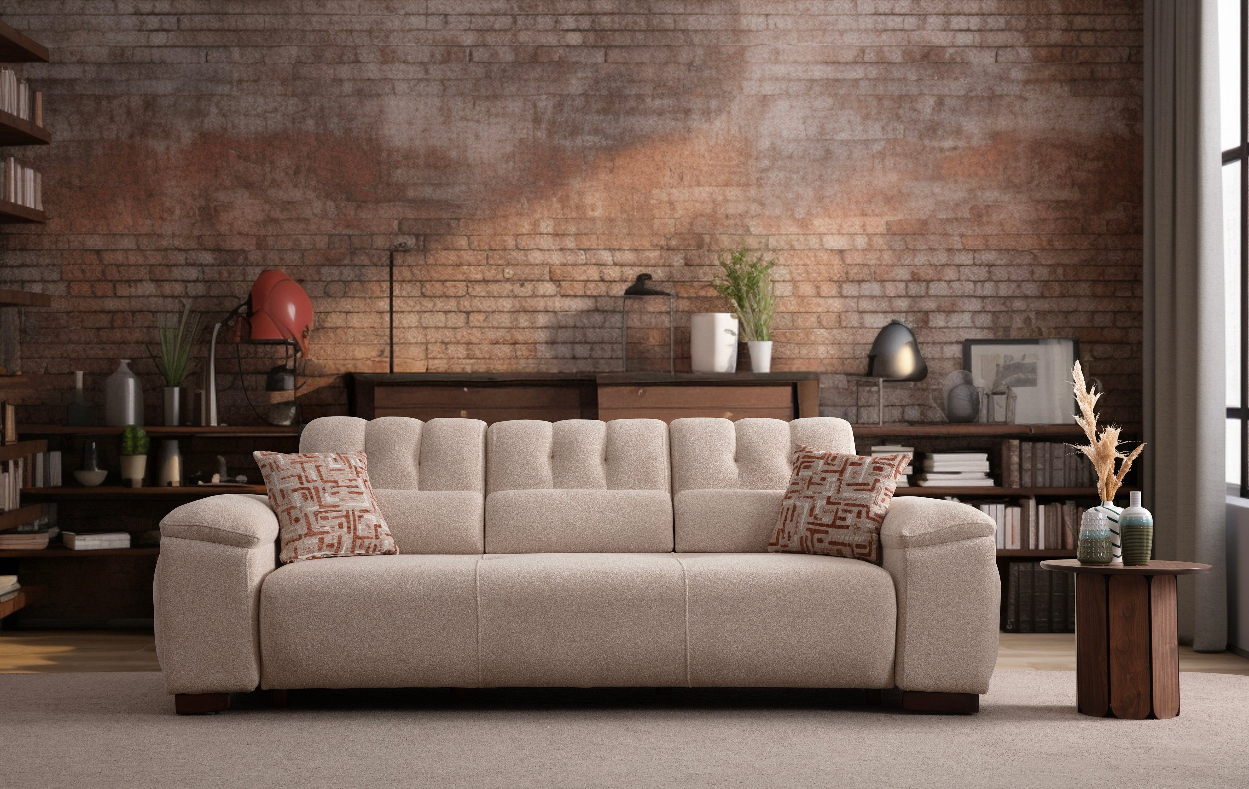 Alveron 3-Seater Sofa (SG) by Netline Interiors