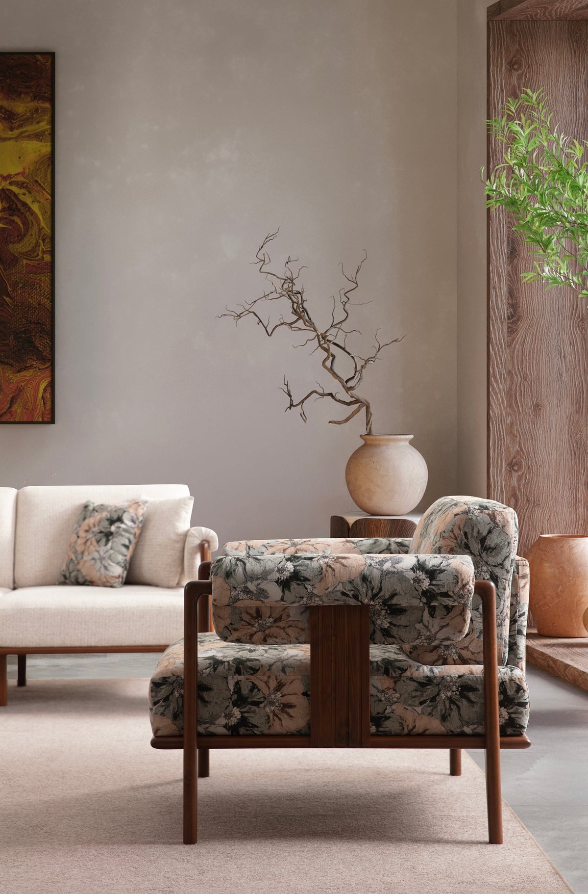 Klismos Armchair (SG) by Netline Interiors