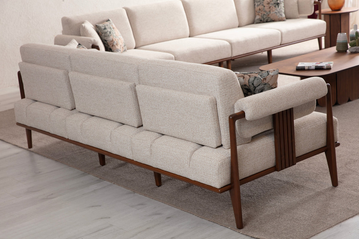 Klismos Sofa Set (SG) by Netline Interiors