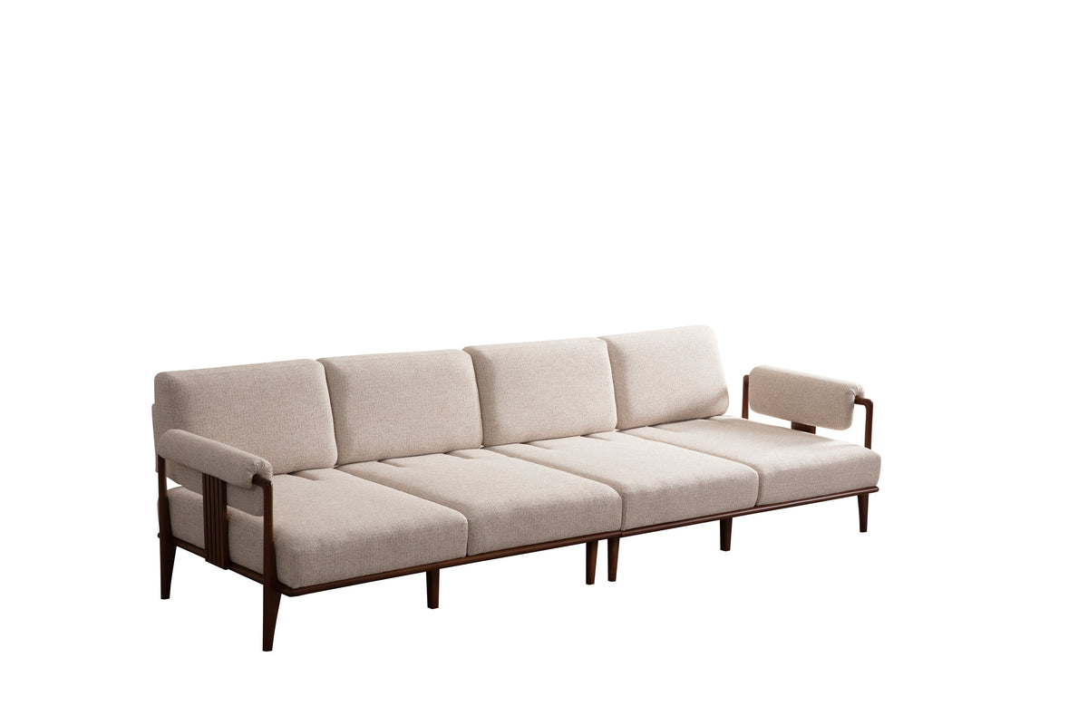Klismos 4-Seater Sofa (SG) by Netline Interiors