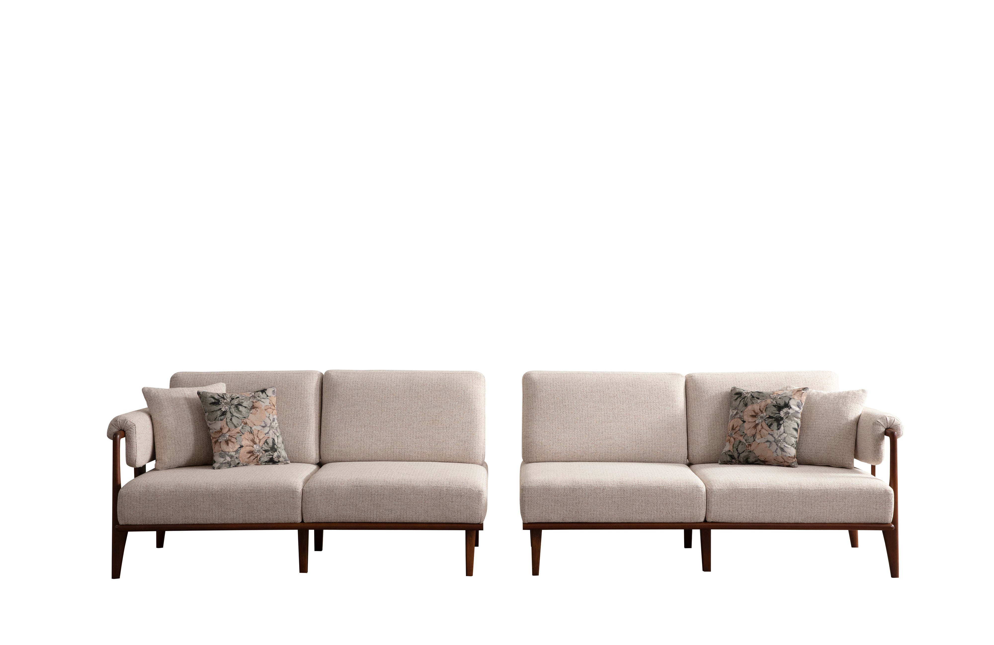 Klismos Sofa Set (SG) by Netline Interiors