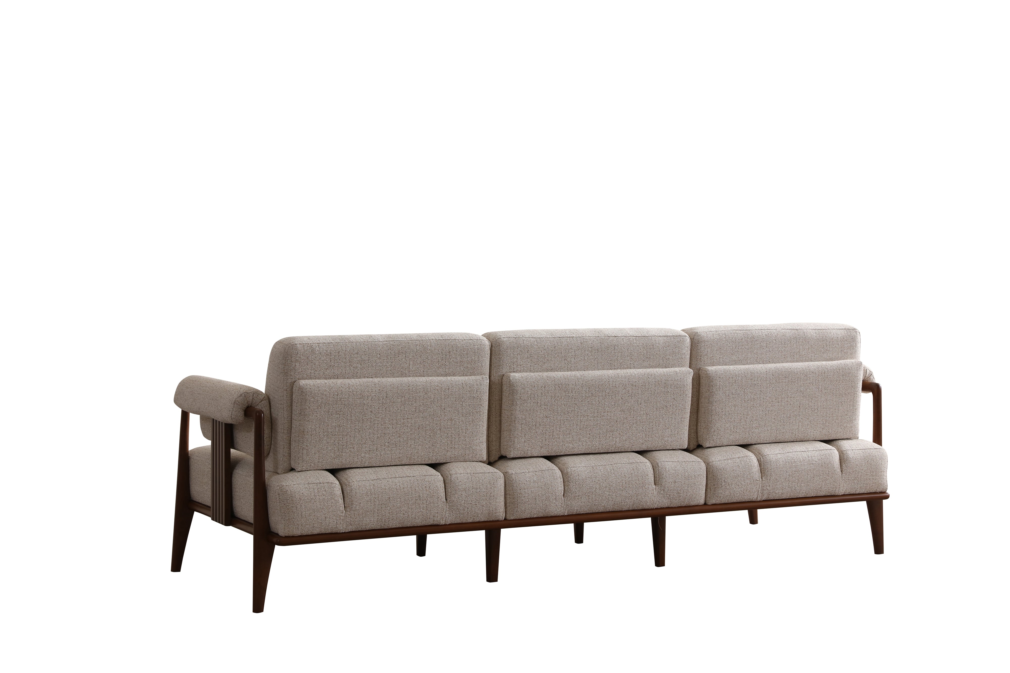 Klismos 3-Seater Sofa (SG) by Netline Interiors