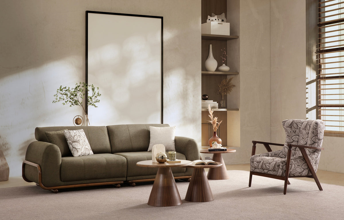 San Diego 3-Seater Sofa (SG) by Netline Interiors