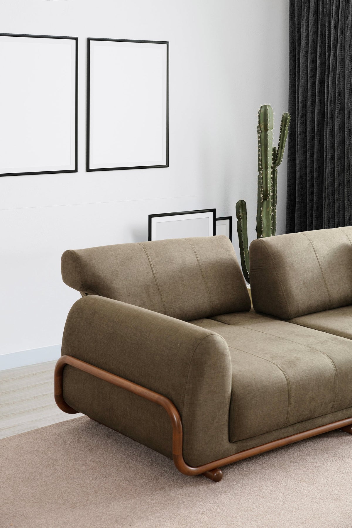 San Diego 3-Seater Sofa (SG) by Netline Interiors
