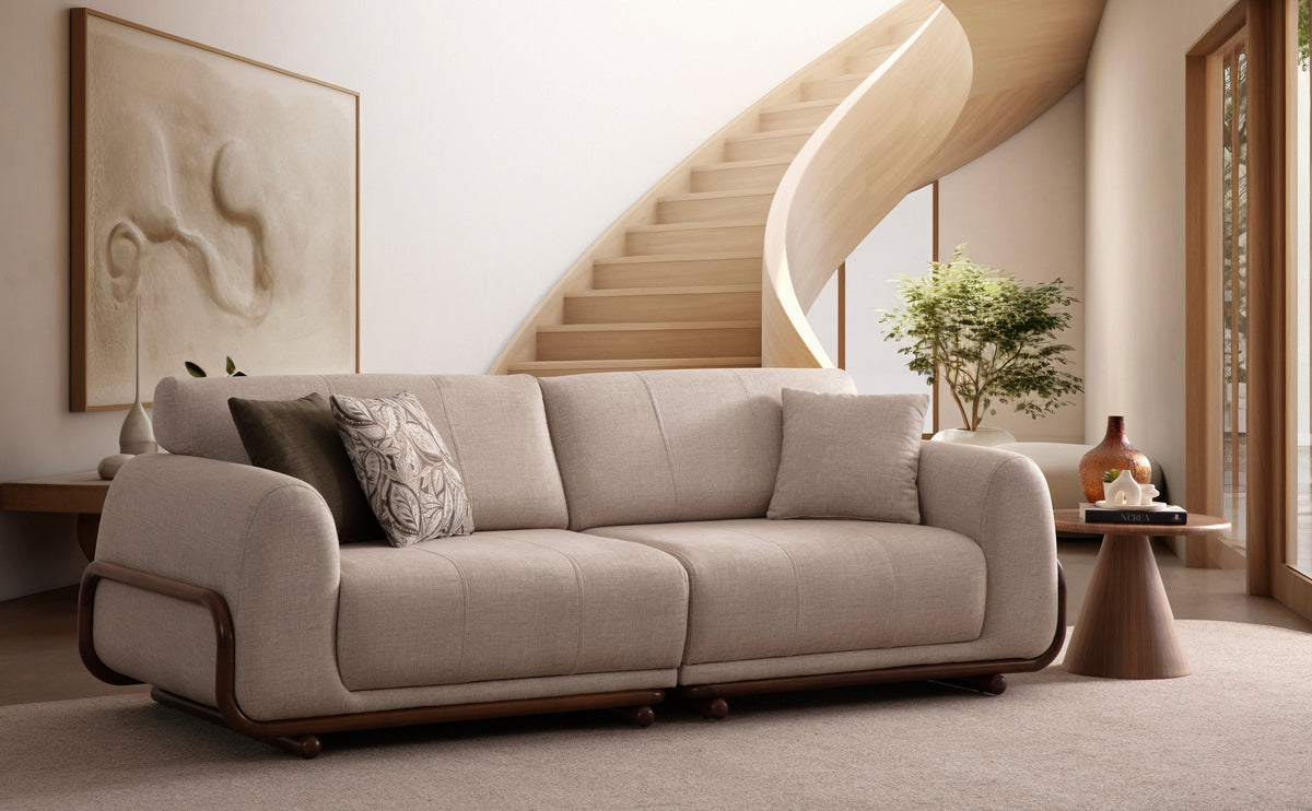San Diego 3-Seater Sofa (SG) by Netline Interiors