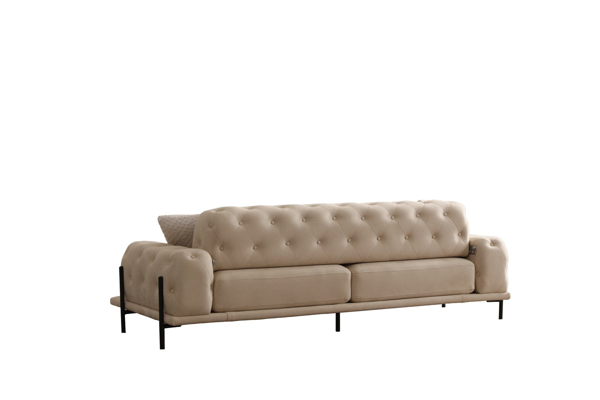 Eos Quilted Sofa Set (SG) by Netline Interiors