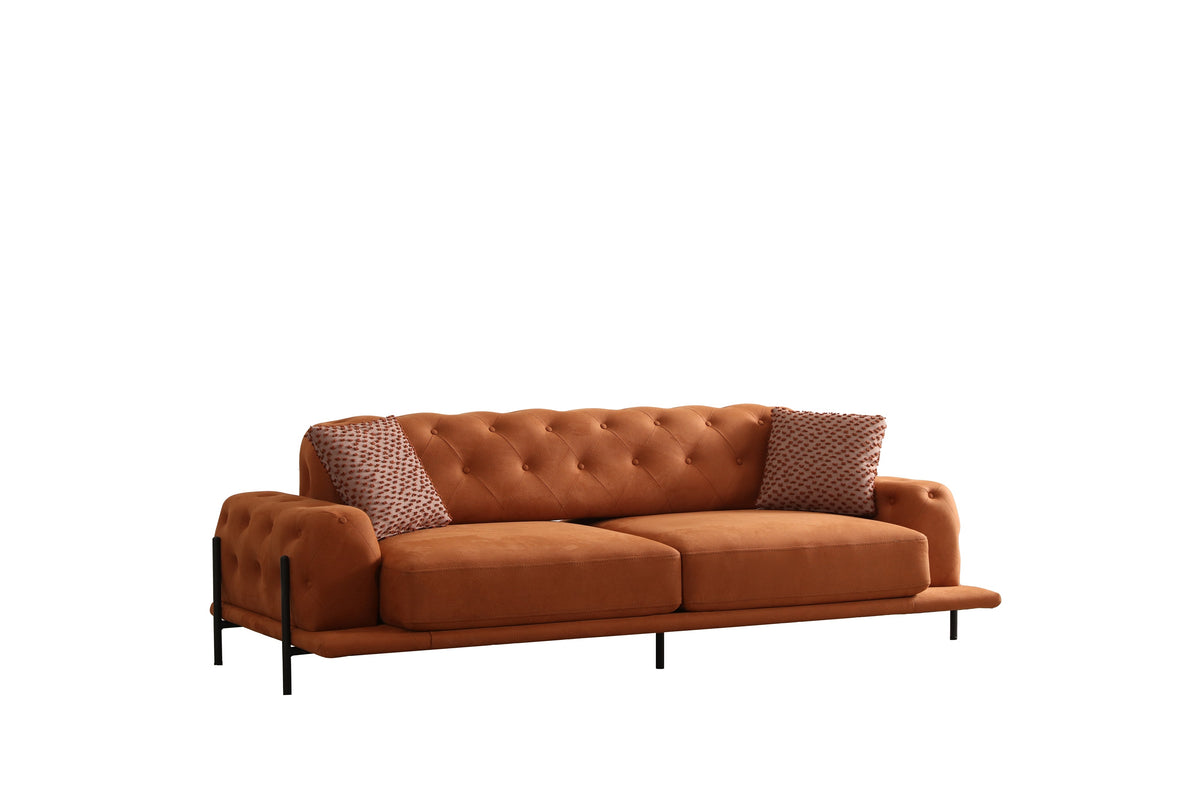 Eos Quilted Sofa Set (SG) by Netline Interiors